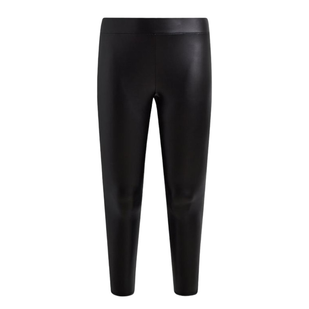 TORRID Full Length Signature Waist Faux Leather Zipper Legging Size 3